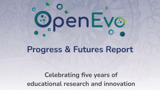 OpenEvo - Progress and Futures Report 2025 Titelseite